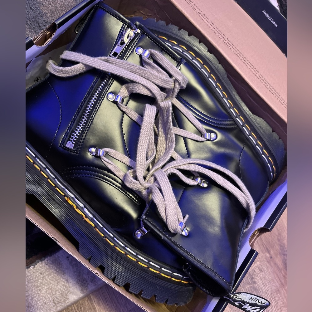 Dc Martens Rick Owens opium boots